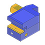 VDI40 FORM C4 TURNING HOLDER LEFT H=( 1)" L=48 mm SP